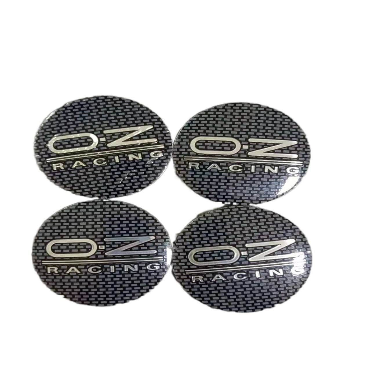 4PCS 56MM OZ Racing Car Wheel Center Hub Cap Sticker Car Logo Badge Emblem sticker Decal