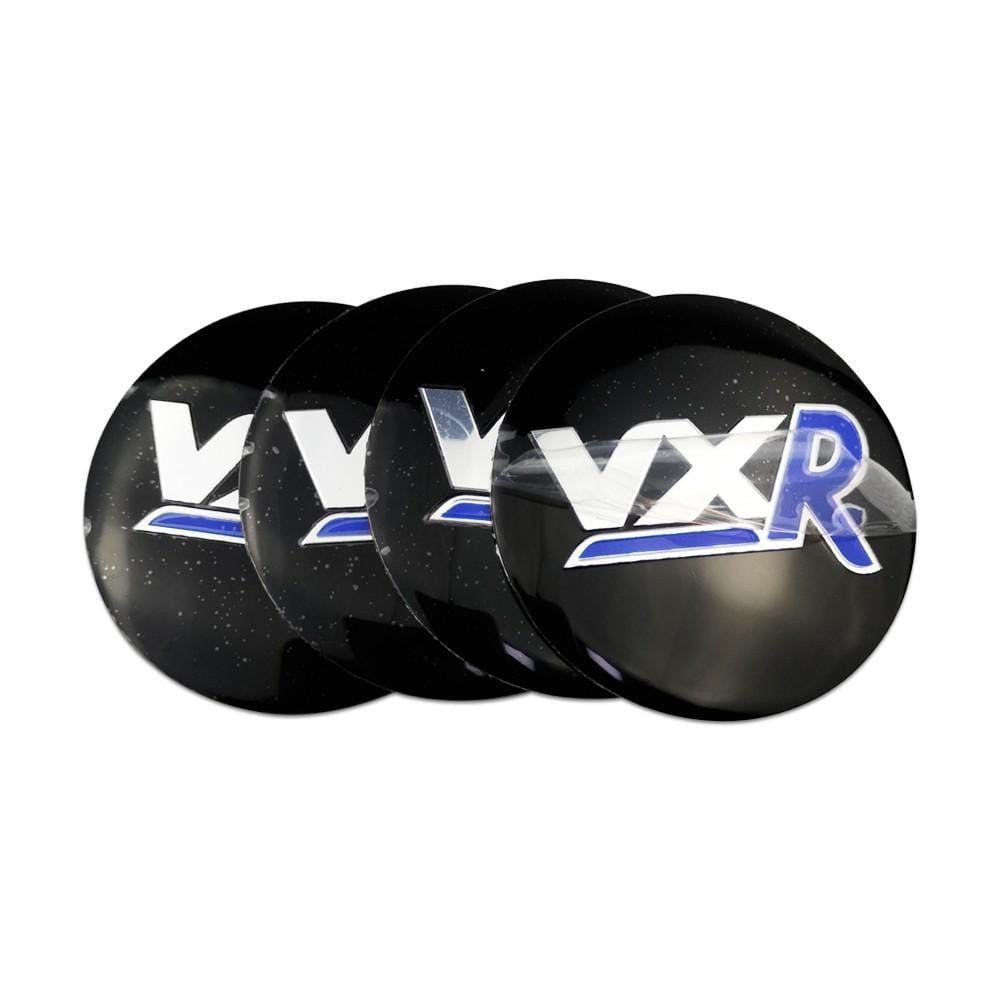 56mm 4pcs Toyota TRD VXR Vios Camry Corolla 4runner Tundra Crown Car Wheel Center Hub Cap Sticker Emblem Badge Decal