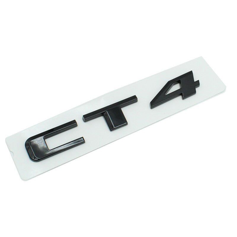3D Stickers Decals For Cadillac CT4 CT5 CT6 25T 28T 40T AWD Rear Trunk Body Emblem Badge