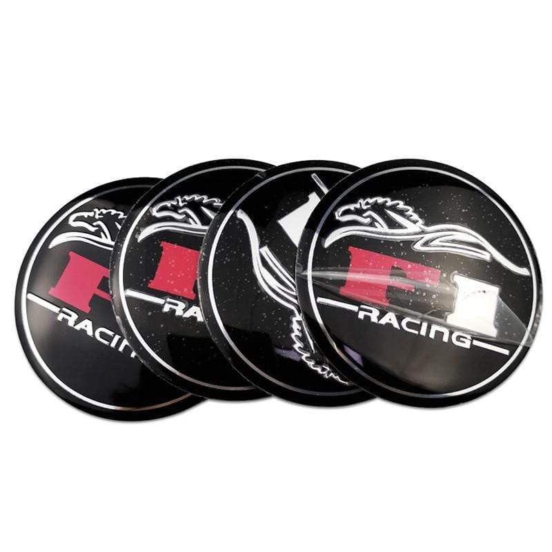 4pcs 56mm Vorsteiner SSR F1 GT ZUMBO Prodriue GTS Car Wheel Center Hub Cap Sticker Auto Tire Emblem Badge Decal Accessories