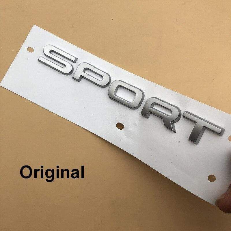 SPORT Emblem for Land Range Rover SV Autobiography Discovery HSE Luxury SCV6 SDV6 SDV8 Si4 Bar Badge Car Styling Trunk Sticker