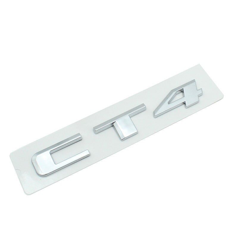 3D Stickers Decals For Cadillac CT4 CT5 CT6 25T 28T 40T AWD Rear Trunk Body Emblem Badge