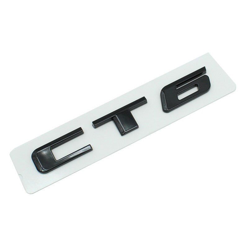 3D Stickers Decals For Cadillac CT4 CT5 CT6 25T 28T 40T AWD Rear Trunk Body Emblem Badge