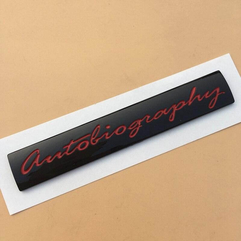SPORT Emblem for Land Range Rover SV Autobiography Discovery HSE Luxury SCV6 SDV6 SDV8 Si4 Bar Badge Car Styling Trunk Sticker
