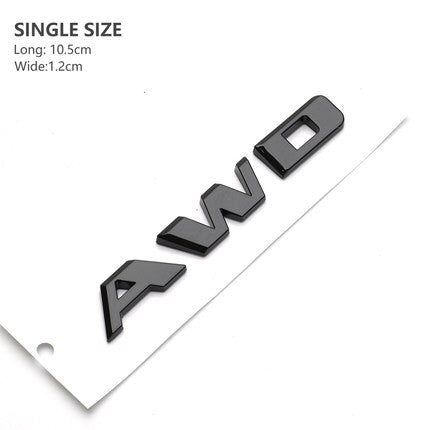 3D Stickers Decals For Cadillac CT4 CT5 CT6 25T 28T 40T AWD Rear Trunk Body Emblem Badge