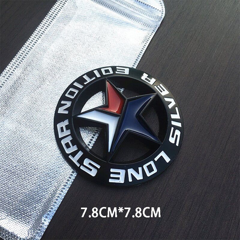 TEXAS EDITION Car Trunk Tailgate Emblem Badge Decal Sticker Metal