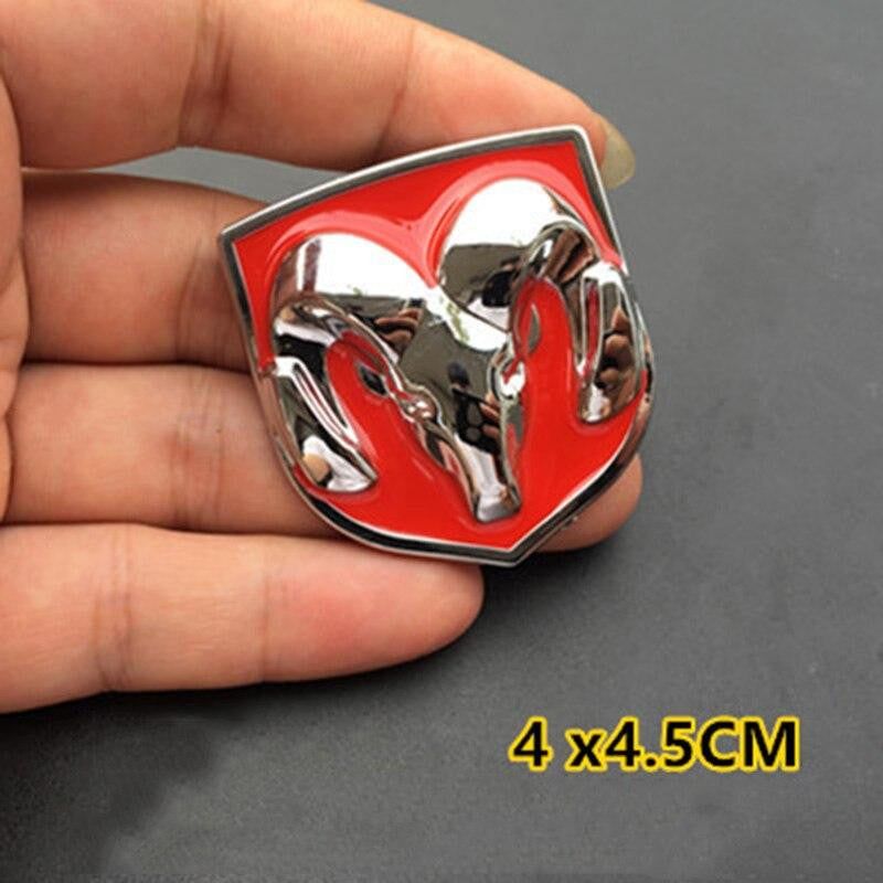 3d Ram Metal Badge Sticker for Dodge RAM 1500 2500 3500 Challenger Charger Durango Nitro Journey Caliber Car Exterior Decoration