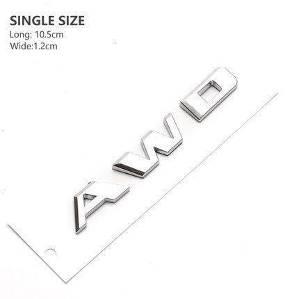 3D Stickers Decals For Cadillac CT4 CT5 CT6 25T 28T 40T AWD Rear Trunk Body Emblem Badge