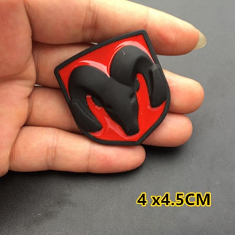3d Ram Metal Badge Sticker for Dodge RAM 1500 2500 3500 Challenger Charger Durango Nitro Journey Caliber Car Exterior Decoration