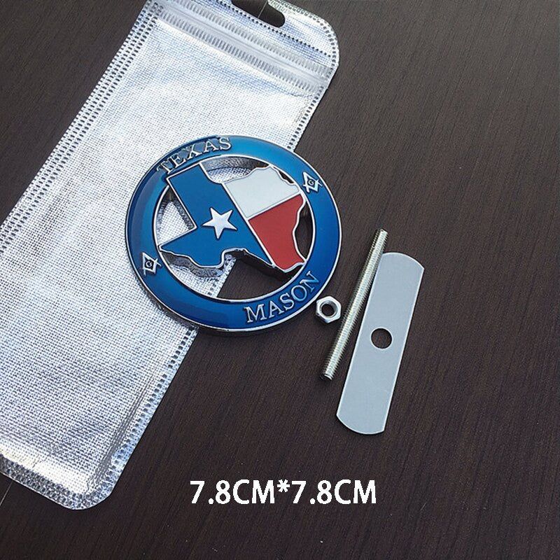 TEXAS EDITION Car Trunk Tailgate Emblem Badge Decal Sticker Metal
