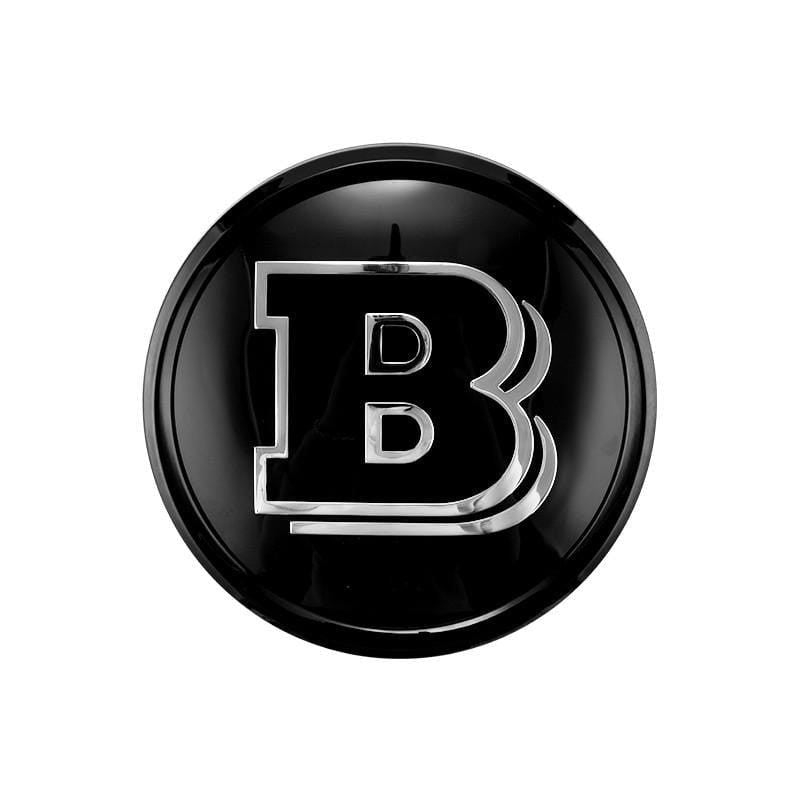 Mercedes Benz Brabus Car Front Center Grille Emblem Badge Decal for C E Class GLA GLK ML GL GLC GLE W212 W207 W207