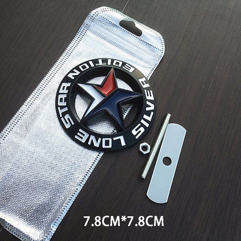 TEXAS EDITION Car Trunk Tailgate Emblem Badge Decal Sticker Metal