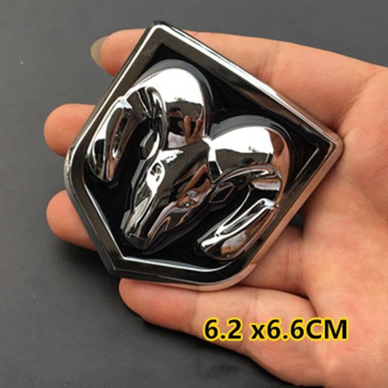 3d Ram Metal Badge Sticker for Dodge RAM 1500 2500 3500 Challenger Charger Durango Nitro Journey Caliber Car Exterior Decoration