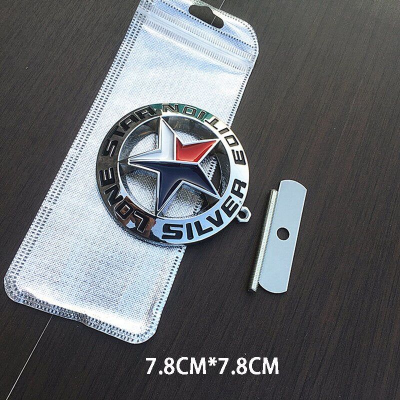 TEXAS EDITION Car Trunk Tailgate Emblem Badge Decal Sticker Metal
