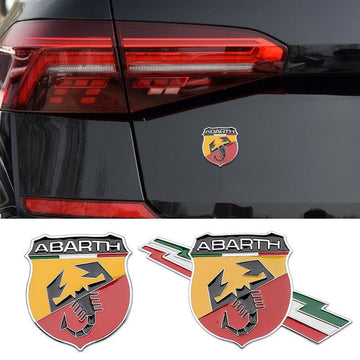 3D Scorpion Emblem Badge Sticker for ABARTH Fiat 500 695 Punto
