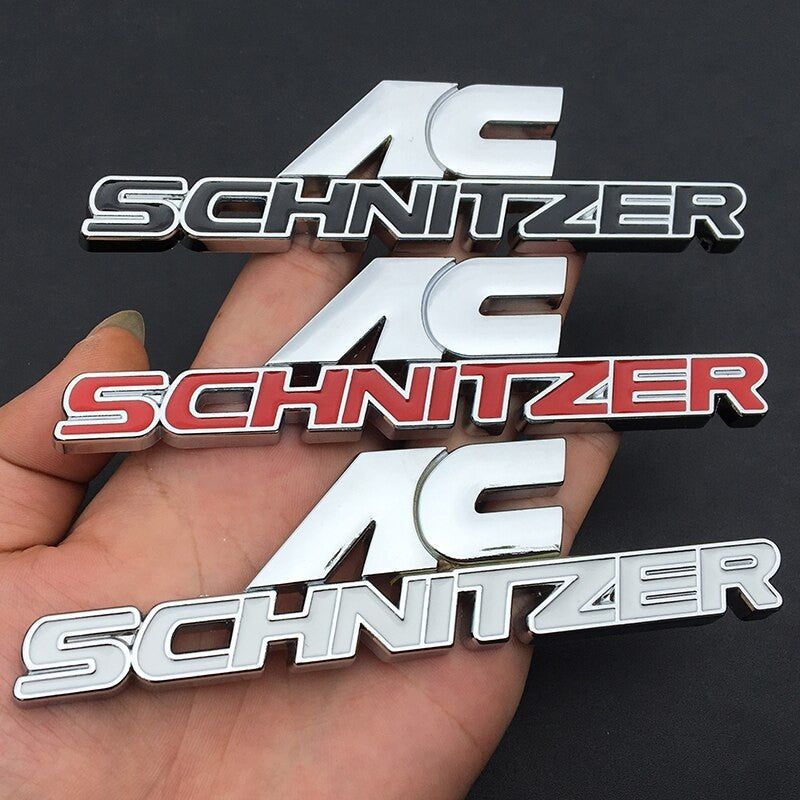 AC Schnitzer Metal Emblem Sticker Grille For BMW AC Schnitzer M 3 5 6 Z E E46 E39 E36 E34