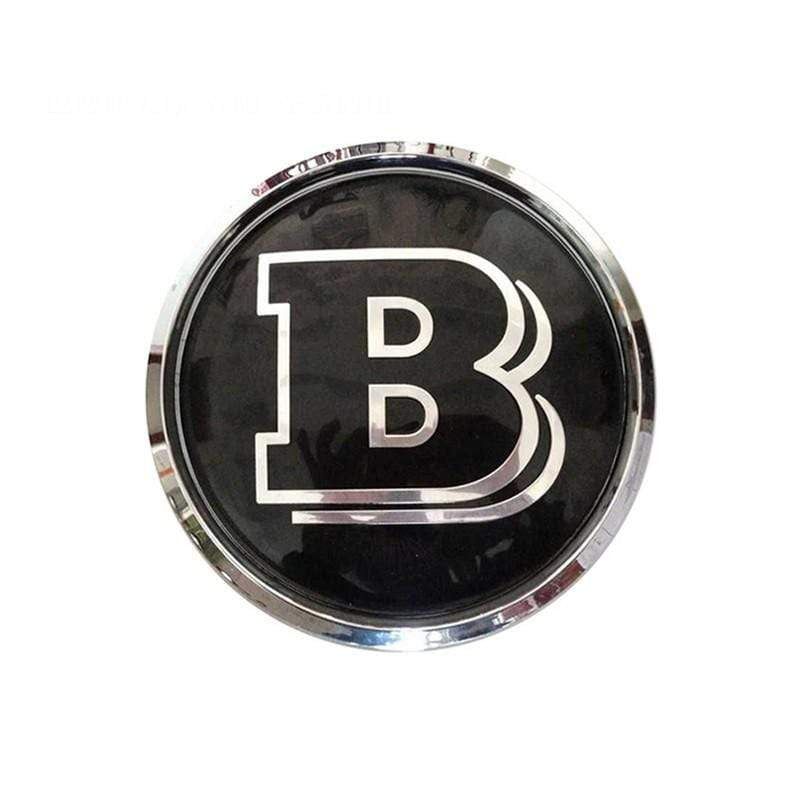 Mercedes Benz Brabus Car Front Center Grille Emblem Badge Decal for C E Class GLA GLK ML GL GLC GLE W212 W207 W207