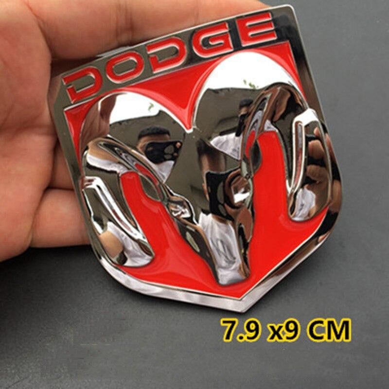 3d Ram Metal Badge Sticker for Dodge RAM 1500 2500 3500 Challenger Charger Durango Nitro Journey Caliber Car Exterior Decoration
