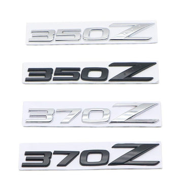 3D Metal Stickers Rear Emblem Badge Decals For Nissan Fairlady Z 350Z 370Z Z3 Z34