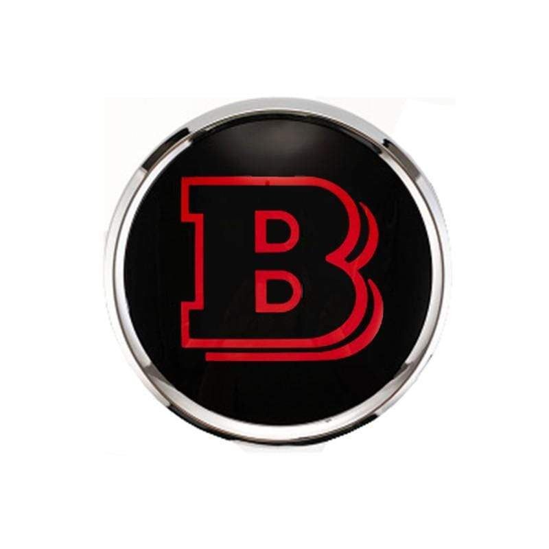 Mercedes Benz Brabus Car Front Center Grille Emblem Badge Decal for C E Class GLA GLK ML GL GLC GLE W212 W207 W207