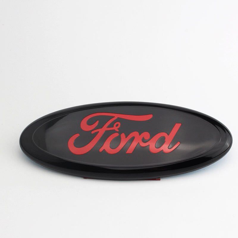 DIY Front Grille/Rear Trunk Oval Emblem 7/9 inch Fit For F150 F250 F350 Explorer