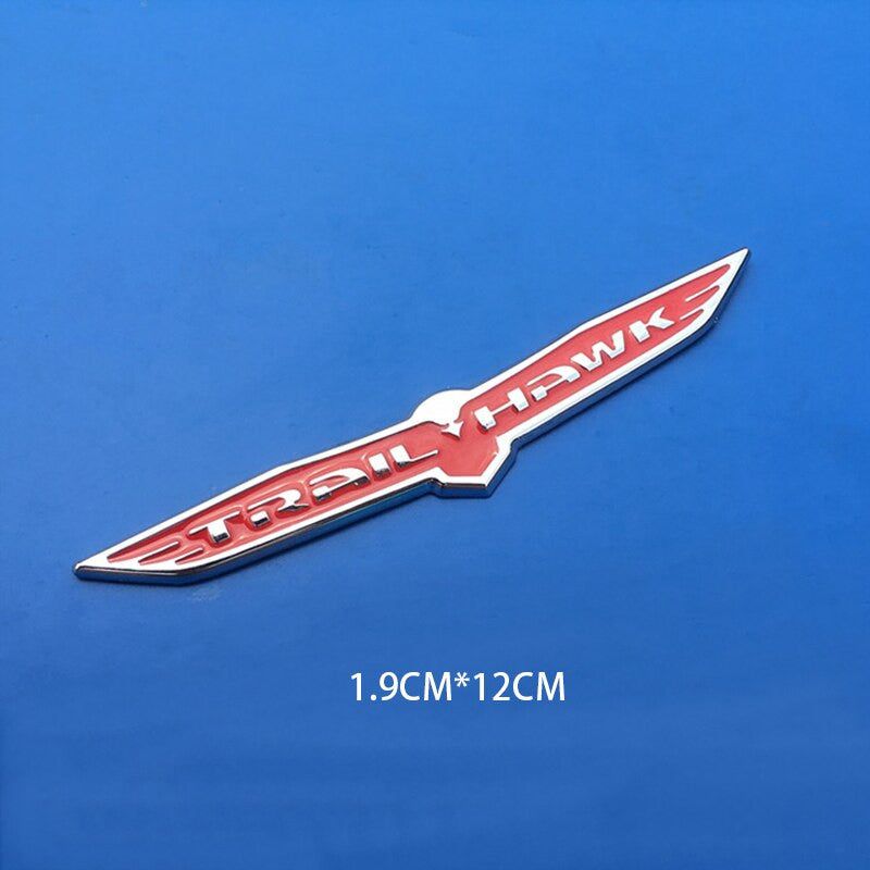 1x Car Fender Tailgate 3D Alloy TRAIL HAWK Emblem Badge Nameplate Sticker