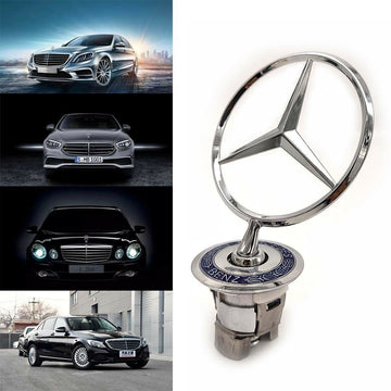 Mercedes-Benz Front Hood Ornament Badge Emblem For C E S Class Series