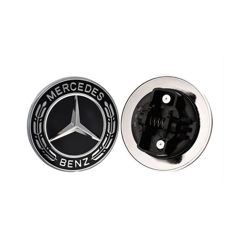 57mm For Mercedes Benz AMG Apple Tree Brabus Lorinser Front Hood Center Cover Emblem Badge