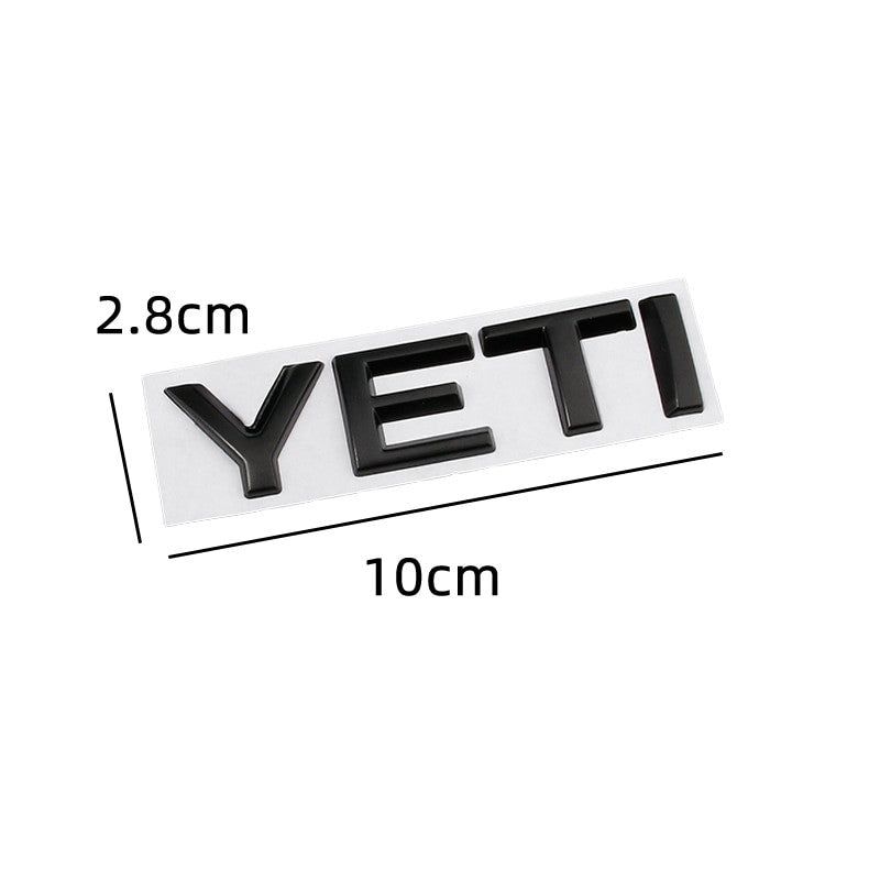 Skoda Rear Trunk Letters Replace Badge Emblem Metal Stickers For Octavia SUPERB FABIA