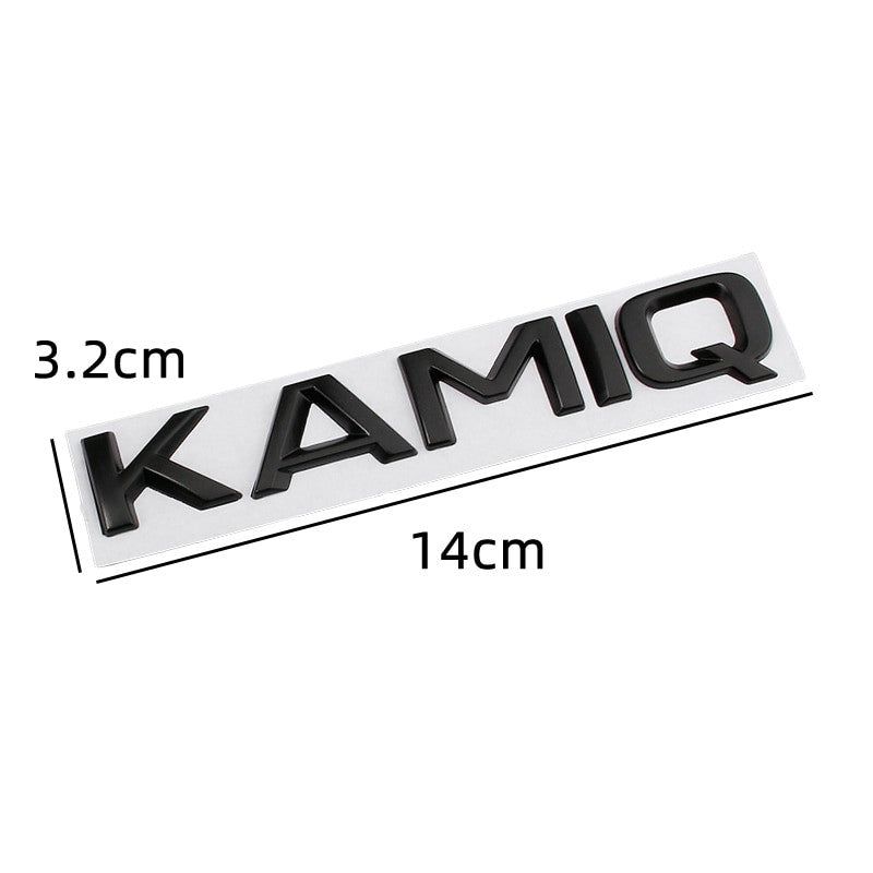 Skoda Rear Trunk Letters Replace Badge Emblem Metal Stickers For Octavia SUPERB FABIA