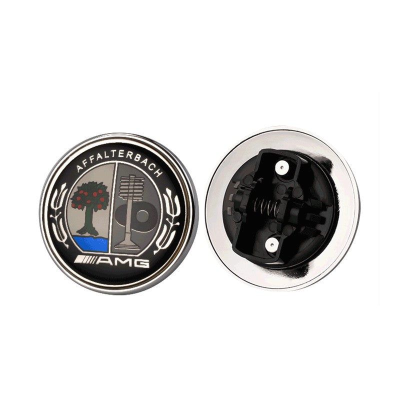 57mm For Mercedes Benz AMG Apple Tree Brabus Lorinser Front Hood Center Cover Emblem Badge