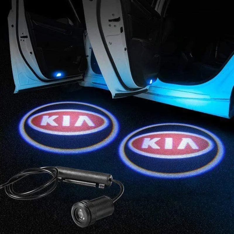 2x Logo LED Door Light Laser Projector Ghost Shadow for KIA