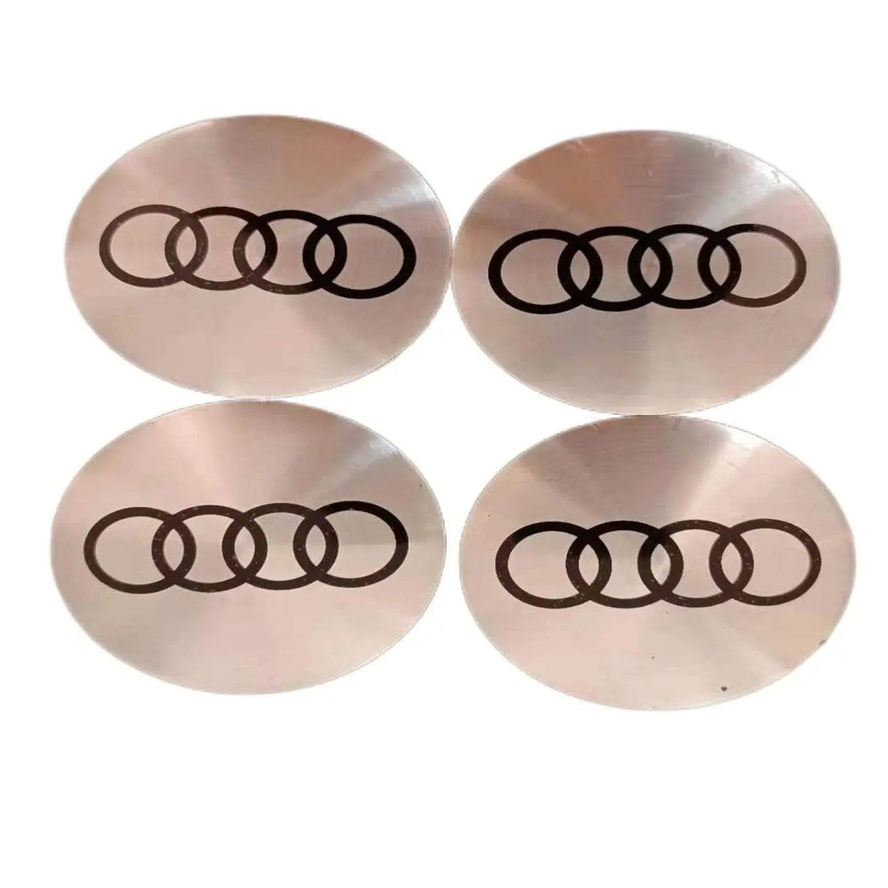 4pcs 56mm Audi RS Sline Quattro a3 a4 a5 a6 tt a4l q3 q5 q7 Car Wheel Center Hub Cap Sticker Emblem Badge Decal