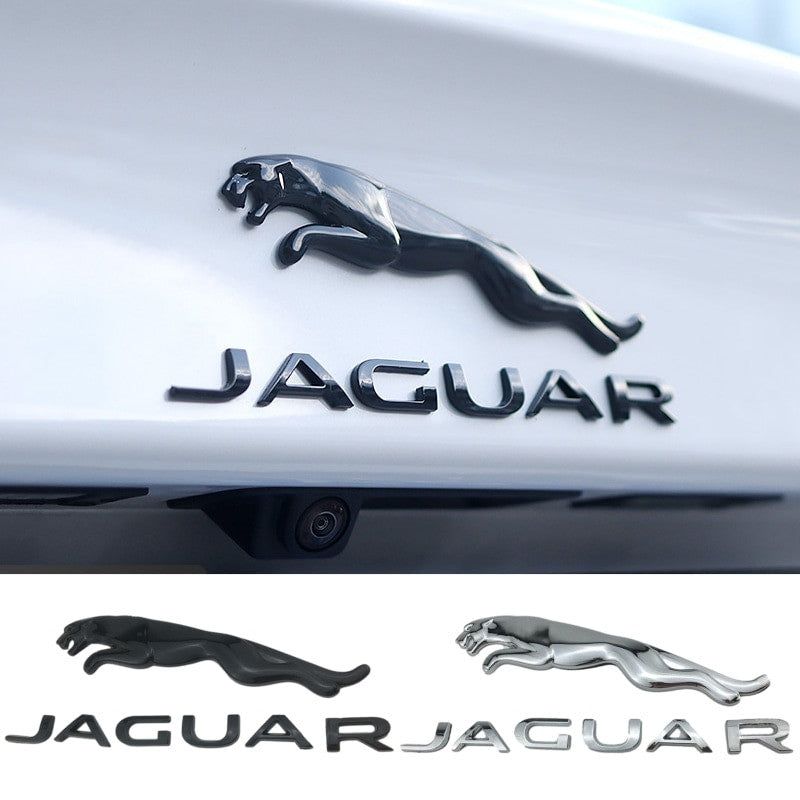 JAGUAR BOOT BADGE Rear Trunk Emblem Suitable for Jaguar XF XJ X350 S-Type X260