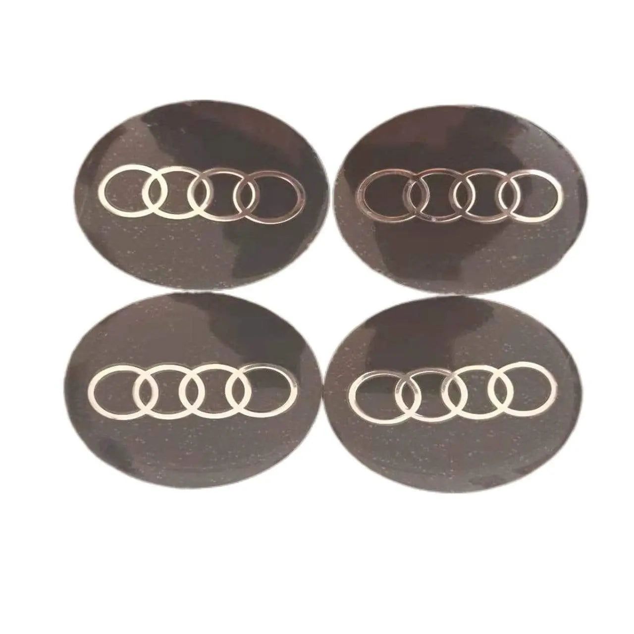 4pcs 56mm Audi RS Sline Quattro a3 a4 a5 a6 tt a4l q3 q5 q7 Car Wheel Center Hub Cap Sticker Emblem Badge Decal