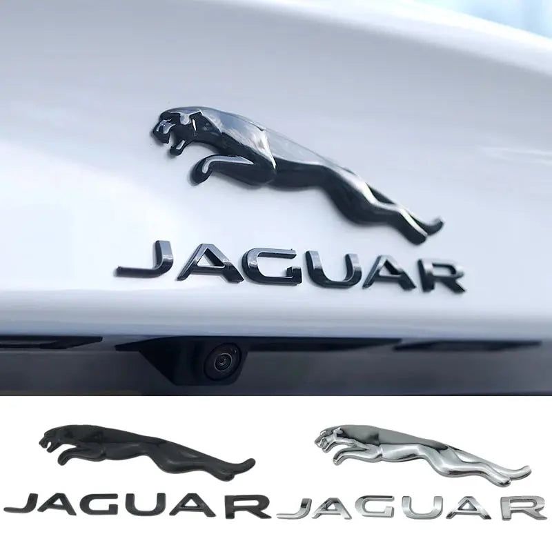 Letter Rear Trunk Emblem Badge Decals for Jaguar E-PACE F-PACE F-TYPE