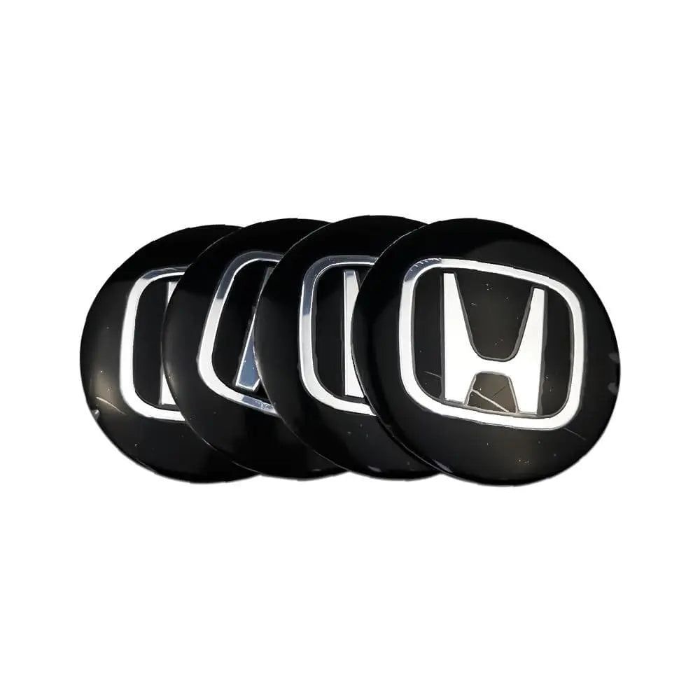4pcs 56mm Honda Mugen Power Odyssey City Insight Accord Civic CRV Car Wheel Center Hub Cap Sticker  Emblem Badge Decal