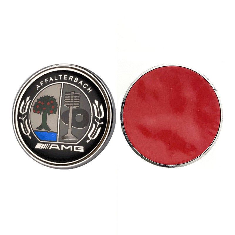 57mm For Mercedes Benz AMG Apple Tree Brabus Lorinser Front Hood Center Cover Emblem Badge