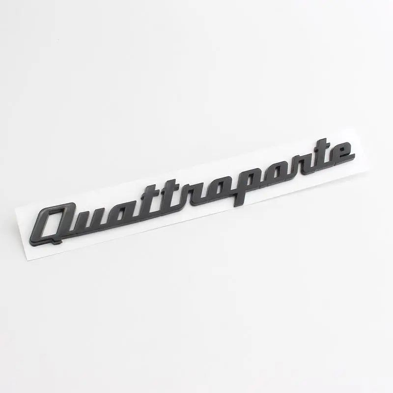 Styling Stickers Decals ABS Trunk Badge for Maserati Levante Quattroporte Ghibli Gransport
