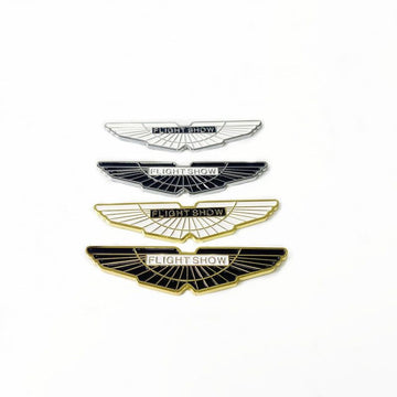 3D Metal Sticker Flight Show Side Front Body Badge for Aston Martin