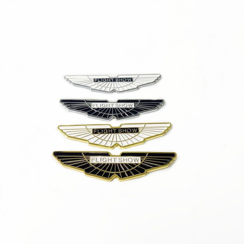 3D Metal Sticker Flight Show Side Front Body Badge for Aston Martin