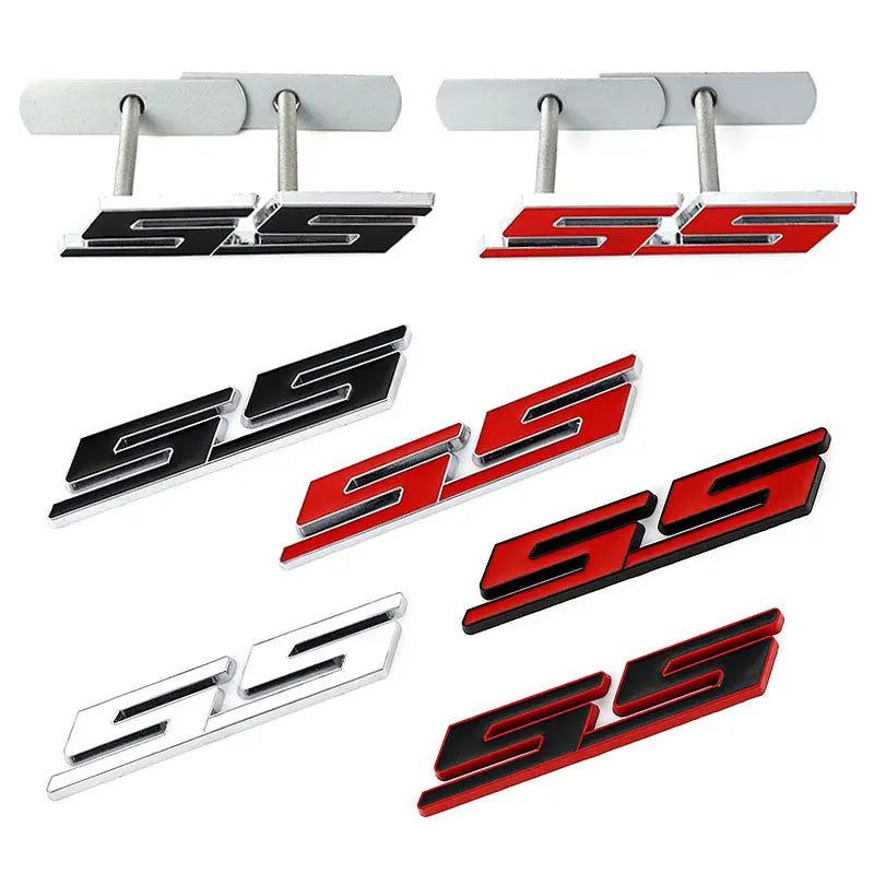 Sticker Front Hood Grill Emblem Grille Badge for Chevrolet SS Sport Cruze Camaro