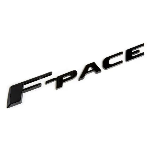 Letter Rear Trunk Emblem Badge Decals for Jaguar E-PACE F-PACE F-TYPE