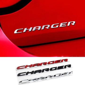 Metal Raider Charger Fender Rear Trunk Emblem Badge for Dodge Charger GT AWD 500 SRT R/T