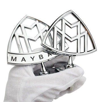 Style Standing Hood Ornament Emblem Badge For Mercedes-Benz MAYBACH