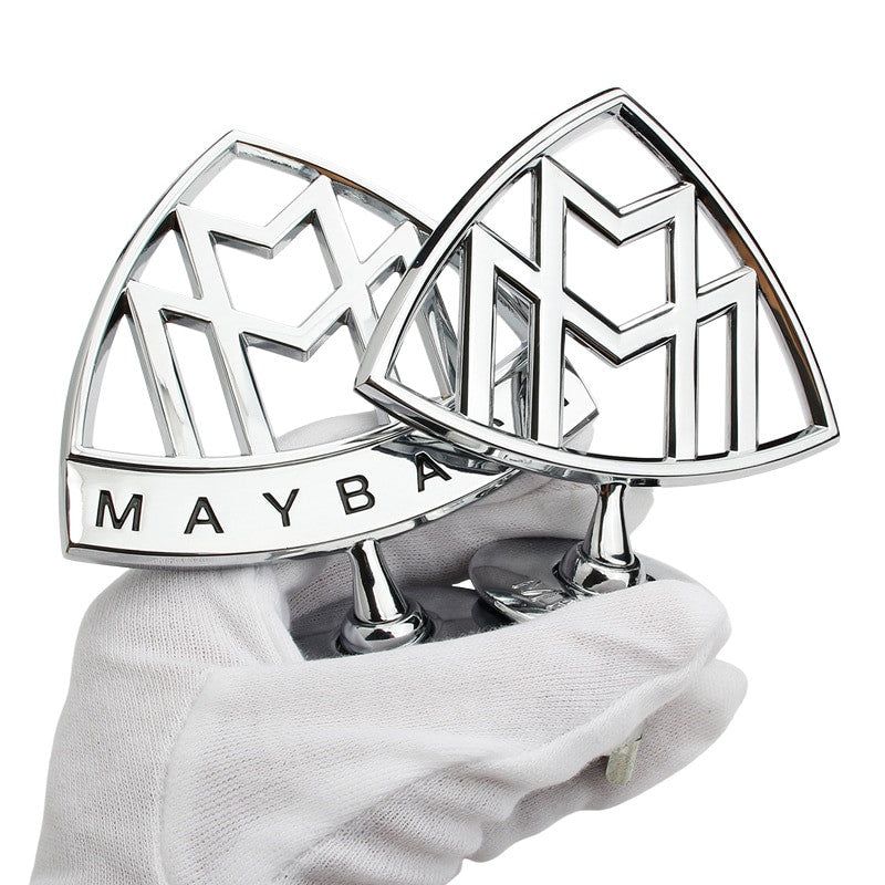 Style Standing Hood Ornament Emblem Badge For Mercedes-Benz MAYBACH