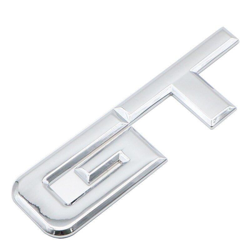 Ford Mustang Metal GT Sticker emblem decal Tailgate Font Letters