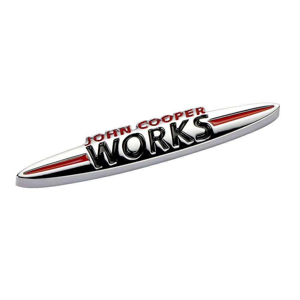For Mini Cooper John Cooper Works JCW Front Grille Grill Badge Emblem Sticker