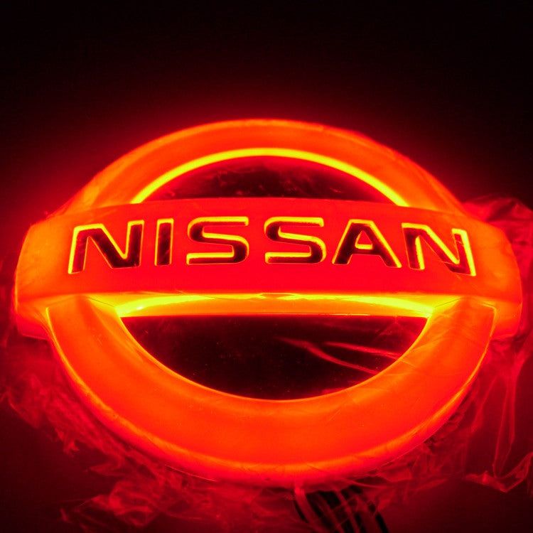 Rear Front Led Emblem For Nissan X-TRAIL XTRAIL T30 T31 T32 Juke Qashqai J10