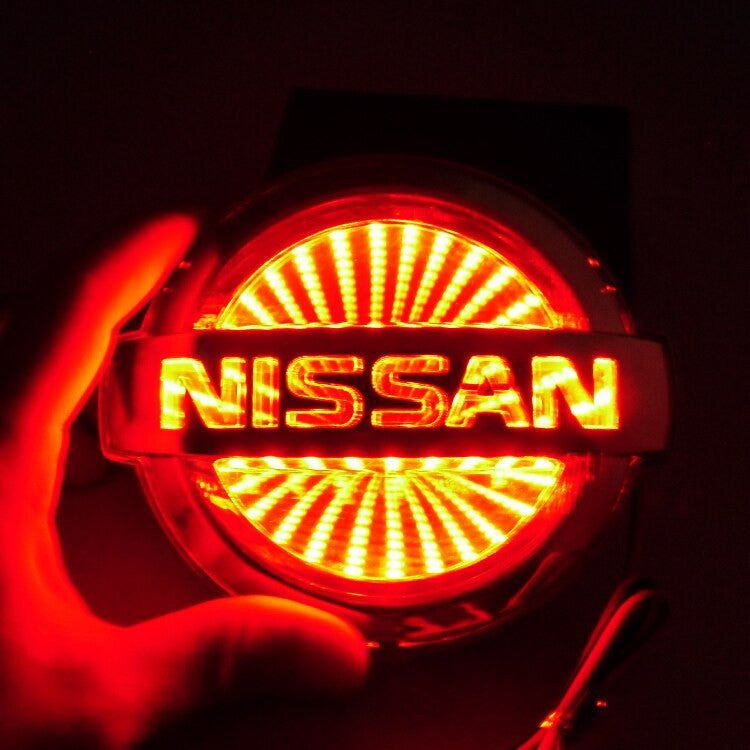 Rear Front Led Emblem For Nissan X-TRAIL XTRAIL T30 T31 T32 Juke Qashqai J10